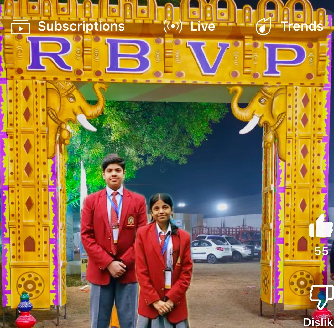 Young Innovators, Big Impact: Mayoorians shine bright at RBVP 2024